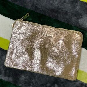 Kookai Shimmering Gold Clutch
